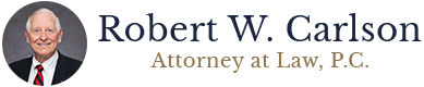 Robert Carlson | Professional Legal Counseling Logo